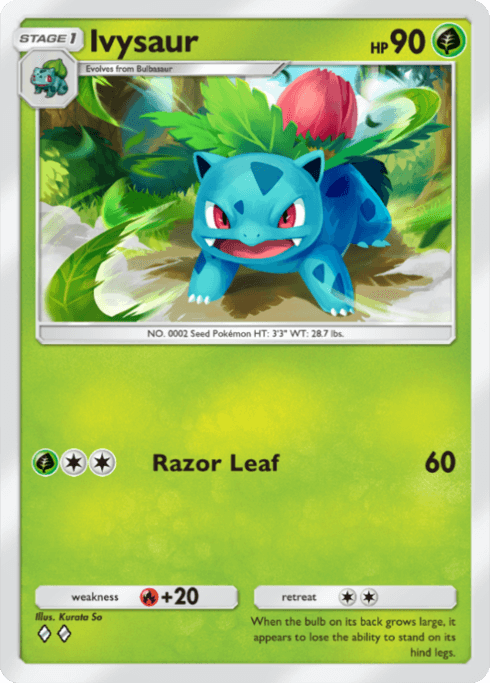 Ivysaur Genetic Apex (A1) Mewtwo