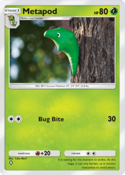 Metapod Genetic Apex (A1) Pikachu