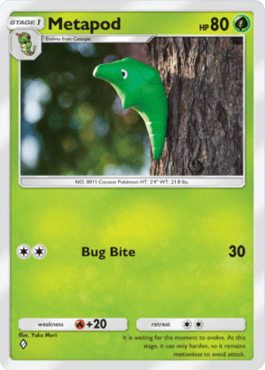 Metapod Genetic Apex (A1) Pikachu