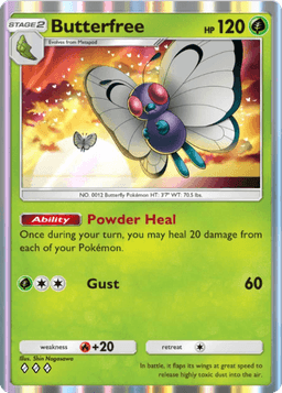 Butterfree Genetic Apex (A1) Pikachu