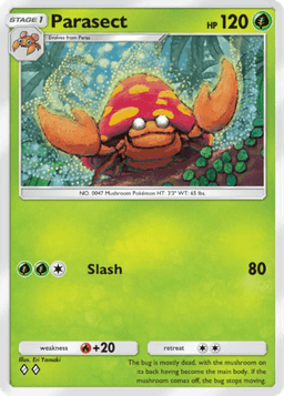 Parasect Genetic Apex (A1) Pikachu
