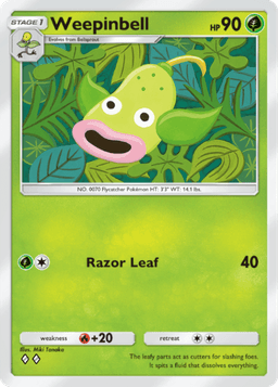 Weepinbell Genetic Apex (A1) Charizard