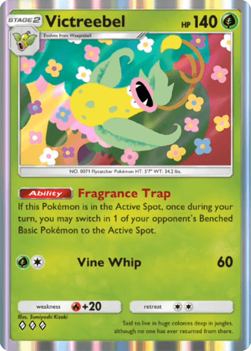 Victreebel Genetic Apex (A1) Charizard