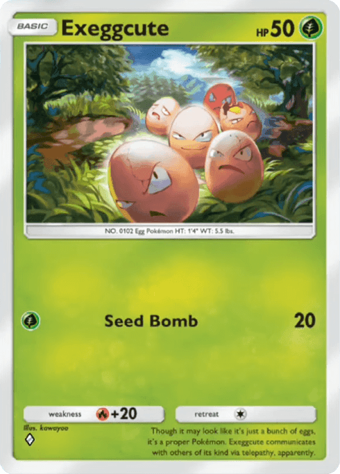 Exeggcute Genetic Apex (A1) Charizard