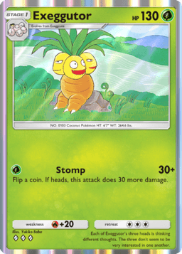 Exeggutor Genetic Apex (A1) Charizard