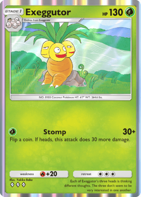 Exeggutor Genetic Apex (A1) Charizard