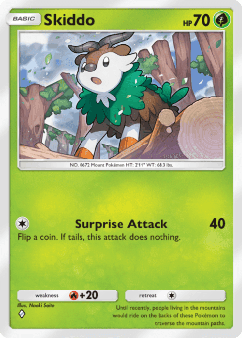 Skiddo Genetic Apex (A1) Charizard
