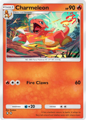 Charmeleon Genetic Apex (A1) Charizard