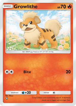 Growlithe Genetic Apex (A1) Pikachu
