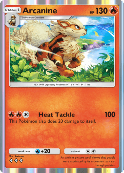 Arcanine Genetic Apex (A1) Pikachu