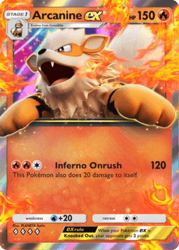 Arcanine ex Genetic Apex (A1) Pikachu