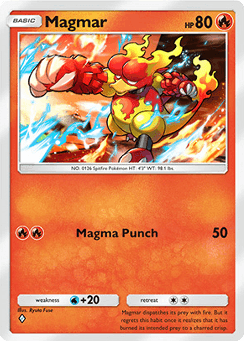 Magmar Genetic Apex (A1) Charizard