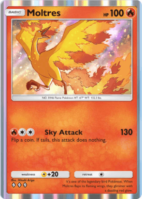 Moltres Genetic Apex (A1) Charizard