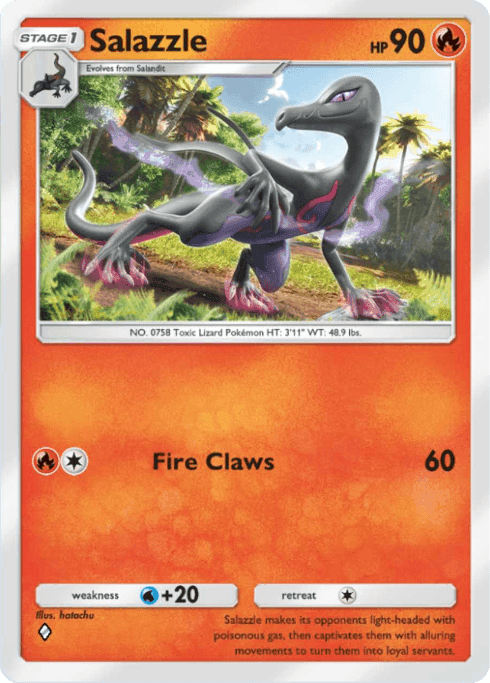 Salazzle Genetic Apex (A1) Mewtwo