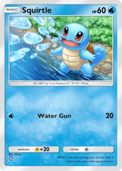 Squirtle Genetic Apex (A1) Pikachu