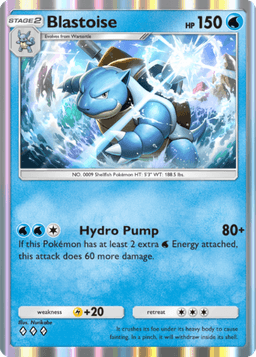 Blastoise Genetic Apex (A1) Pikachu