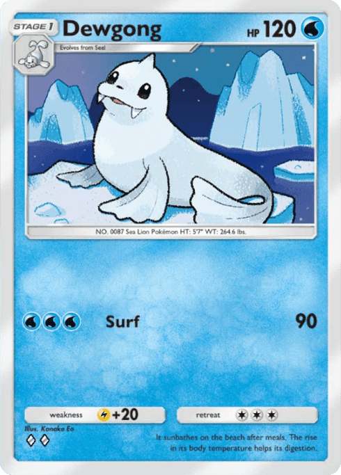 Dewgong Genetic Apex (A1) Pikachu