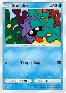 Shellder Genetic Apex (A1) Mewtwo