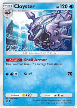 Cloyster Genetic Apex (A1) Mewtwo