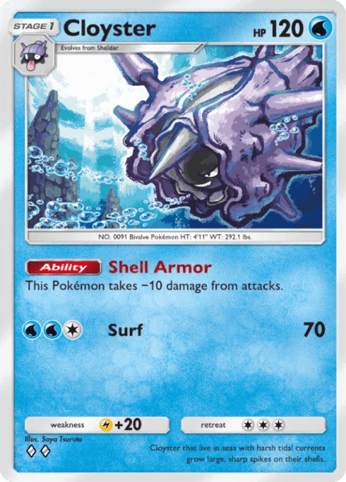 Cloyster Genetic Apex (A1) Mewtwo
