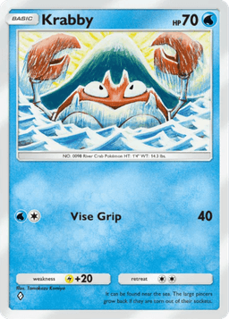 Krabby Genetic Apex (A1) Mewtwo