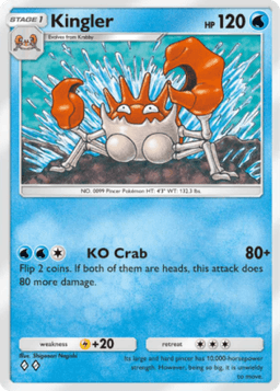 Kingler Genetic Apex (A1) Mewtwo