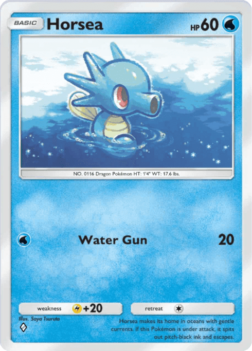 Horsea Genetic Apex (A1) Pikachu
