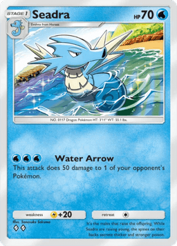 Seadra Genetic Apex (A1) Pikachu