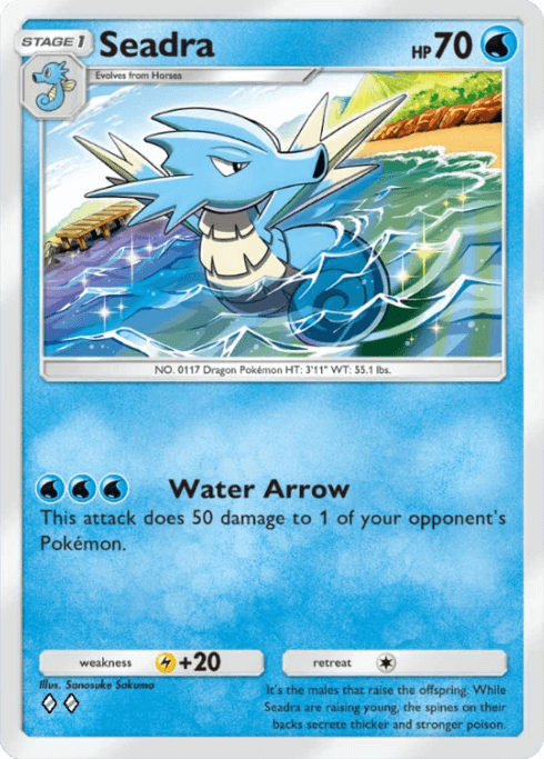 Seadra Genetic Apex (A1) Pikachu