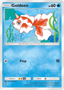 Goldeen Genetic Apex (A1) Pikachu