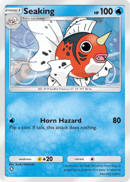 Seaking Genetic Apex (A1) Pikachu