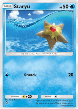 Staryu Genetic Apex (A1) Charizard