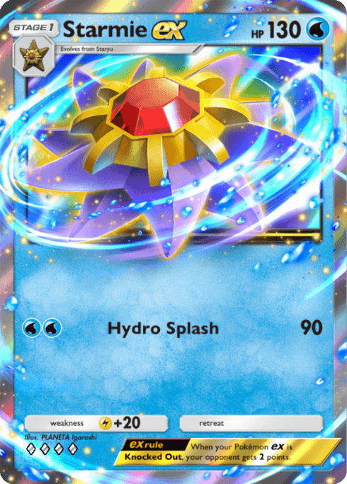 Starmie ex Genetic Apex (A1) Charizard