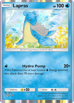 Lapras Genetic Apex (A1) Charizard