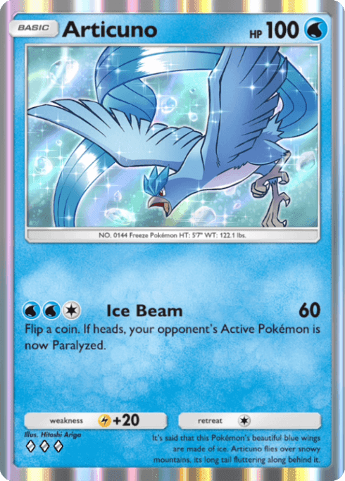Articuno Genetic Apex (A1) Mewtwo