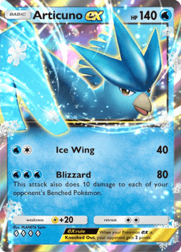 Articuno ex Genetic Apex (A1) Mewtwo