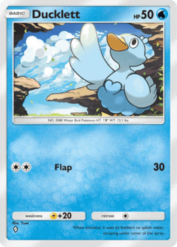 Ducklett Genetic Apex (A1) Charizard