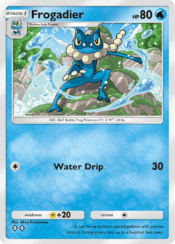 Frogadier Genetic Apex (A1) Charizard