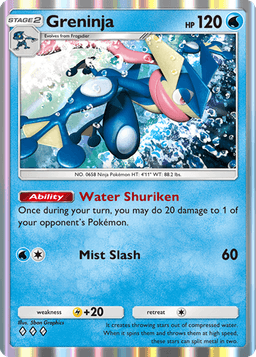 Greninja Genetic Apex (A1) Charizard
