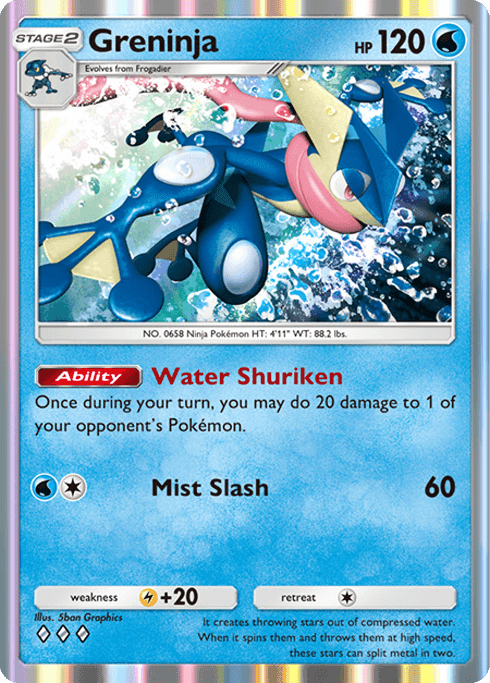 Greninja Genetic Apex (A1) Charizard