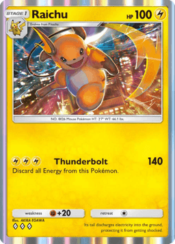 Raichu Genetic Apex (A1) Pikachu