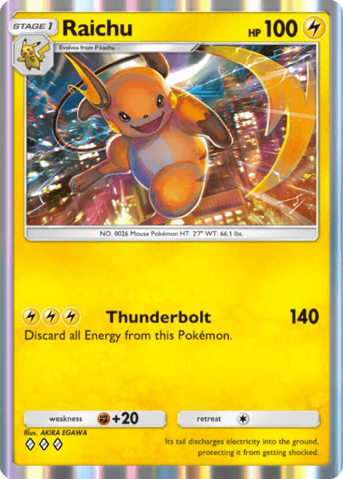 Raichu Genetic Apex (A1) Pikachu