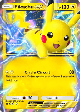 Pikachu ex Genetic Apex (A1) Pikachu