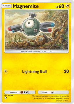 Magnemite Genetic Apex (A1) Pikachu