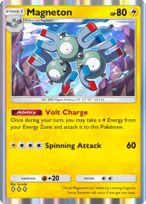Magneton Genetic Apex (A1) Pikachu