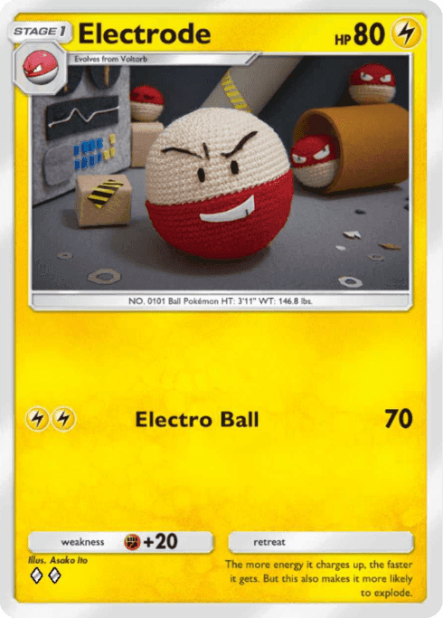 Electrode Genetic Apex (A1) Pikachu