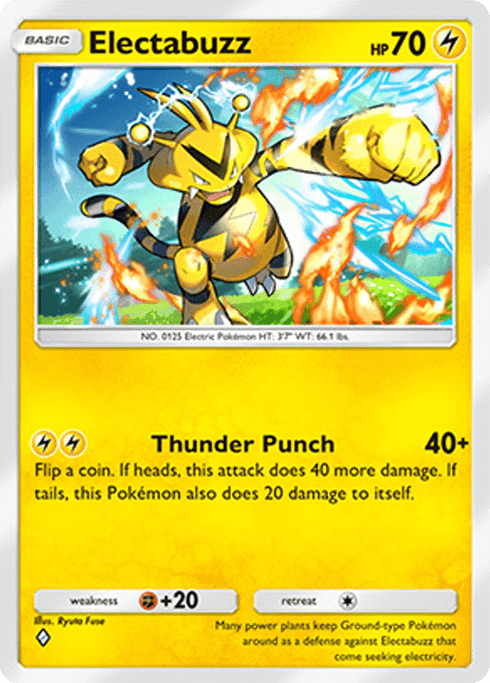 Electabuzz Genetic Apex (A1) Pikachu