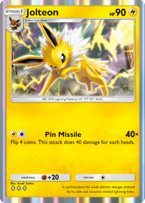 Jolteon Genetic Apex (A1) Pikachu