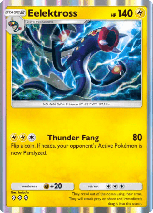 Eelektross Genetic Apex (A1) Mewtwo
