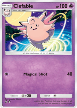 Clefable Genetic Apex (A1) Pikachu
